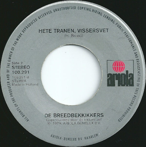 Breedbekkikkers - Maak Van Uw Scheet Een Donderslag! 37334 Vinyl Singles Goede Staat