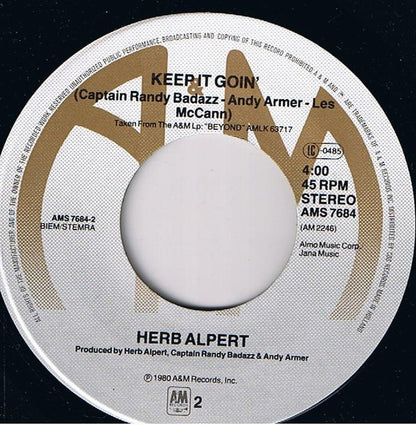 Herb Alpert - Beyond 38725 Vinyl Singles Goede Staat