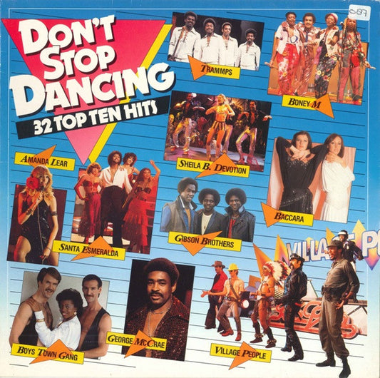 Various - Don't Stop Dancing - 32 Top Ten Hits (LP) 51251 Vinyl LP Dubbel Goede Staat