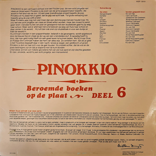 Various - Pinokkio (LP) 50326 (B) Vinyl LP B-Keus (B)