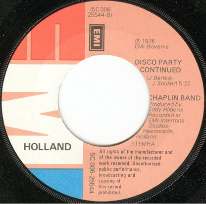 Chaplin Band - Let's Have A Party 38966 Vinyl Singles Goede Staat