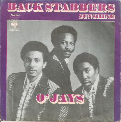 O'Jays - Back Stabbers 33010 Vinyl Singles Goede Staat