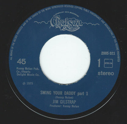 Jim Gilstrap - Swing Your Daddy 38503 Vinyl Singles Goede Staat