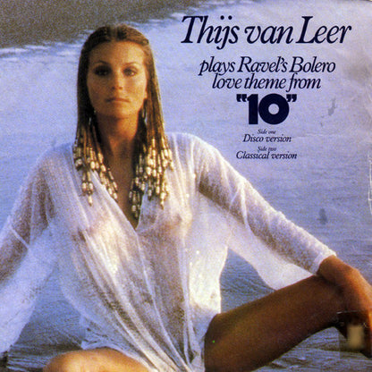 Thijs van Leer - Plays Ravel's Bolero - Love Theme From 10 38673 Vinyl Singles Goede Staat