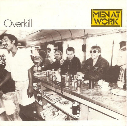 Men At Work - Overkill 38554 Vinyl Singles Goede Staat