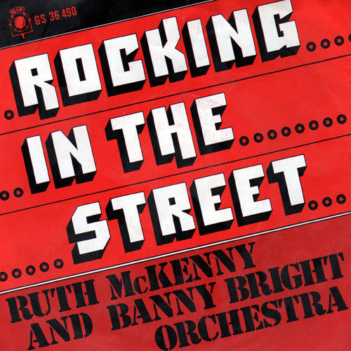 Ruth McKenny And Banny Bright Orchestra - Rocking In The Street 21952 Vinyl Singles Goede Staat ++