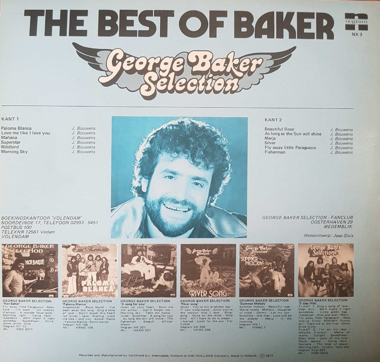 George Baker Selection - The Best Of Baker (LP) 48648 Vinyl LP Goede Staat