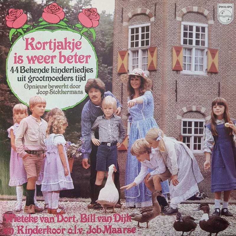 Wieteke van Dort, Bill van Dijk, Kinderkoor - Kortjakje Is Weer Beter (LP) 40556 Vinyl LP Goede Staat