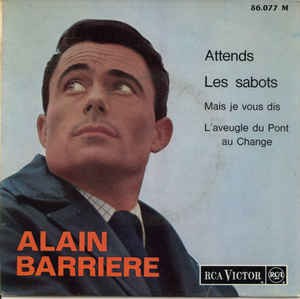 Alain Barriere - Attends (EP) 17551 Vinyl Singles Goede Staat