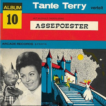 Tante Terry - Tante Terry vertelt Assepoester 19231 Vinyl Singles Goede Staat ++