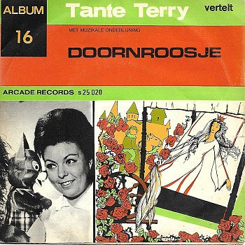 Tante Terry - Tante Terry vertelt Doornroosje 19233 Vinyl Singles Goede Staat ++