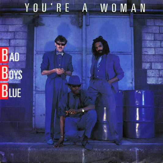 Bad Boys Blue - You're A Woman 22656 Vinyl Singles Goede Staat