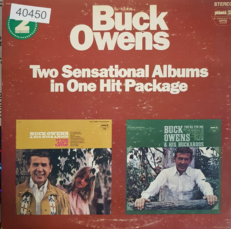 Buck Owens - If You Ain't Lovin' (LP) 40450 (B) Vinyl LP Dubbel B-Keus (B)