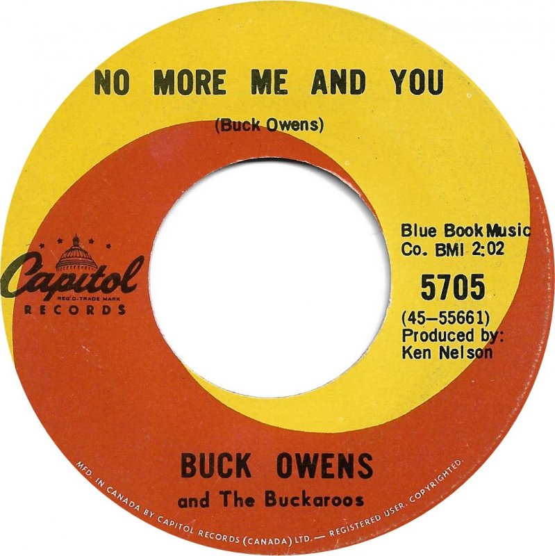 Buck Owens And His Buckaroos - Open Up Your Heart 37454 Vinyl Singles Goede Staat