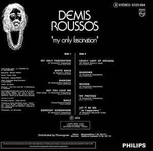 Demis Roussos - My Only Fascination (LP) 40943 Vinyl LP Goede Staat