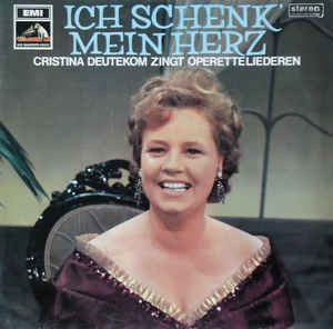 Cristina Deutekom - Ich Schenk' Mein Herz (LP) 42862 Vinyl LP Goede Staat