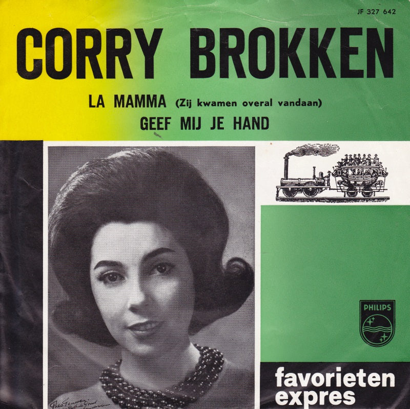 Corry Brokken - La Mamma (Zij Kwamen Overal Vandaan) 40348 Vinyl Singles Goede Staat