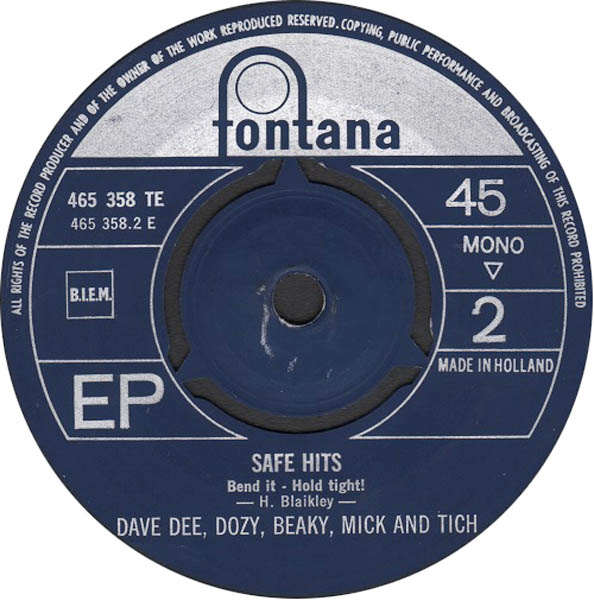 Dave Dee, Dozy, Beaky, Mick & Tich - Save Hits (EP) 34073 Vinyl Singles EP Goede Staat