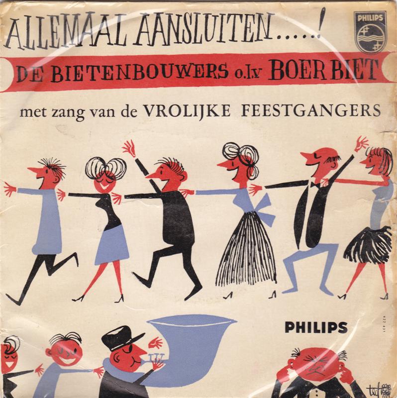 Bietenbouwers - Allemaal Aansluiten (EP) 33689 Vinyl Singles EP Goede Staat