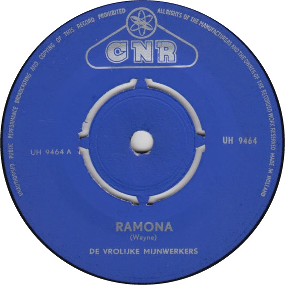 Vrolijke Mijnwerkers - Ramona (EP) 39979 Vinyl Singles EP Goede Staat