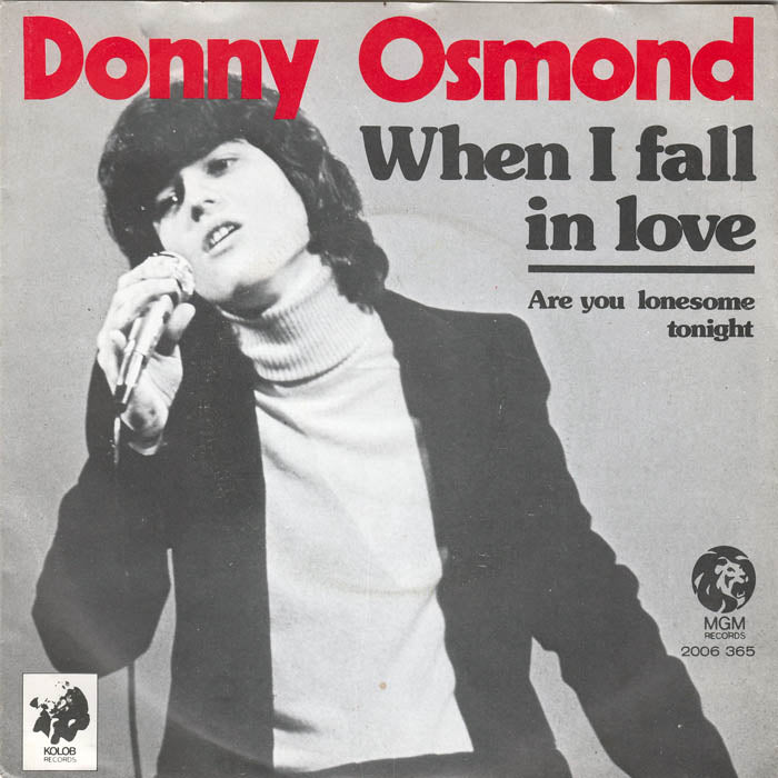 Donny Osmond - When I Fall In Love 17667 Vinyl Singles Goede Staat