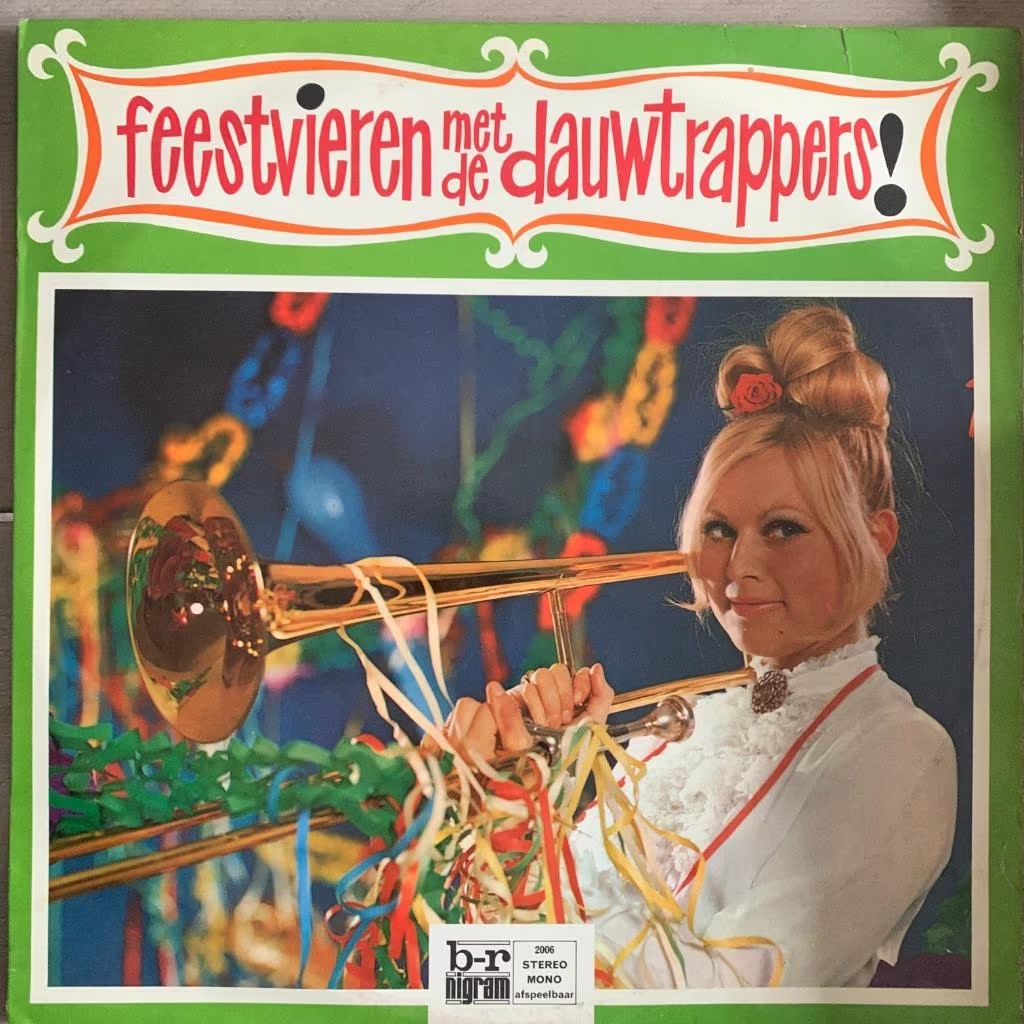 Dauwtrappers - Feestvieren Met De Dauwtrappers (LP) 49909 Vinyl LP Goede Staat