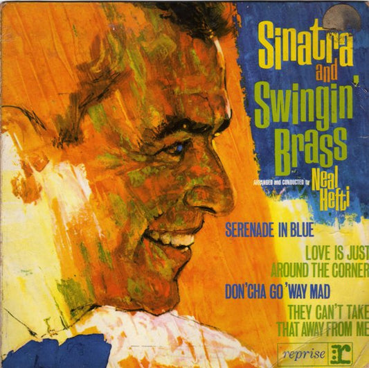 Frank Sinatra - Sinatra And Swingin' Brass (EP) 37368 Vinyl Singles EP Goede Staat