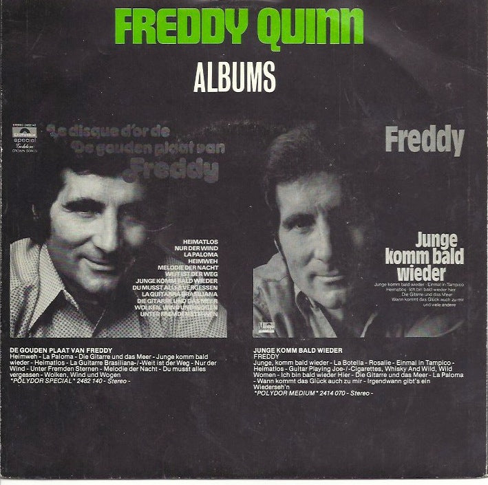 Freddy Quinn - Ik Dans Met U Geen Tango Meer 33390 Vinyl Singles Goede Staat