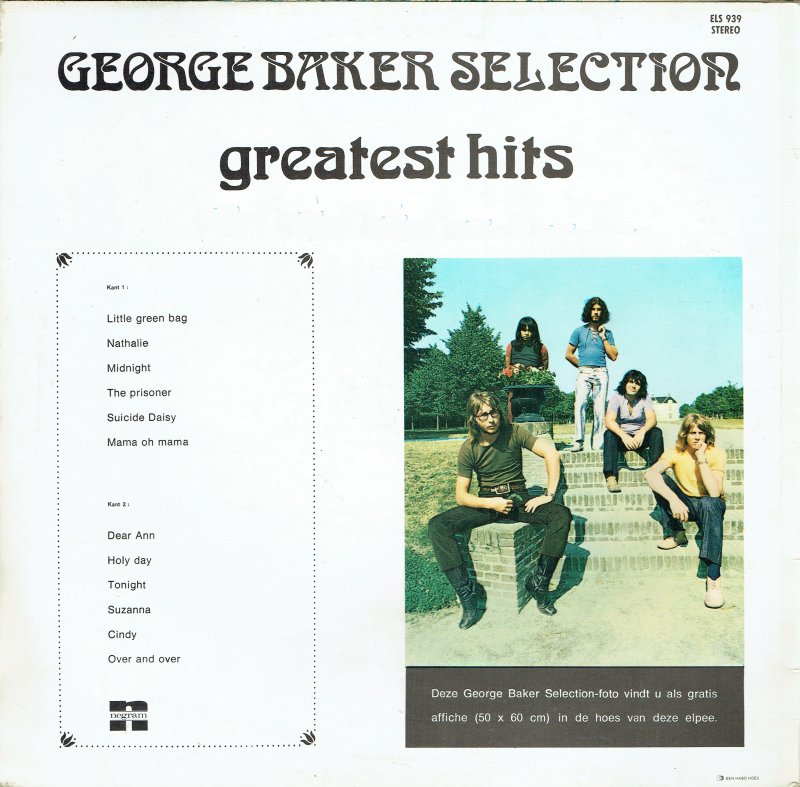 George Baker Selection - Greatest Hits (LP) 41010 Vinyl LP Goede Staat