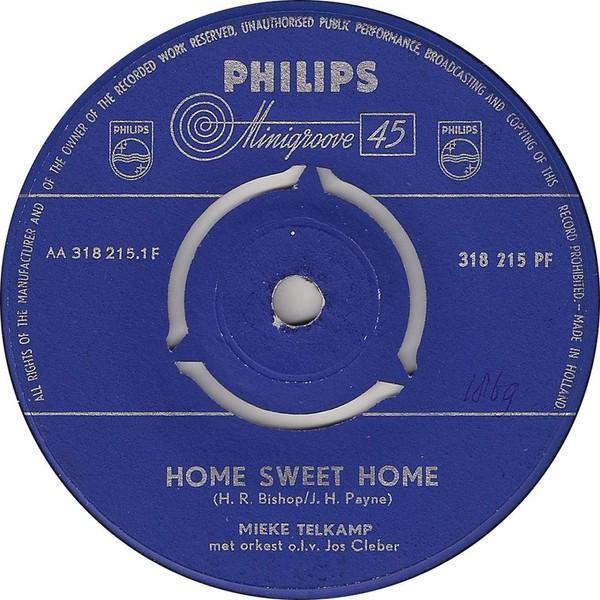 Mieke Telkamp - Home Sweet Home 32256 Vinyl Singles Goede Staat