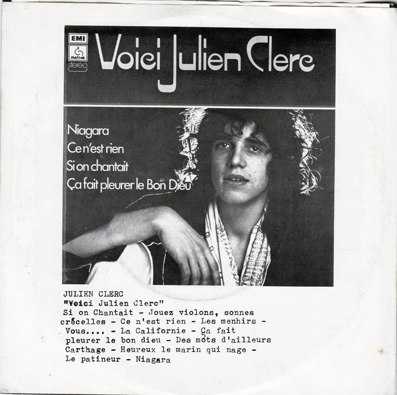 Julien Clerc - Heureux Le Marin Qui Nage 38570 Vinyl Singles Goede Staat