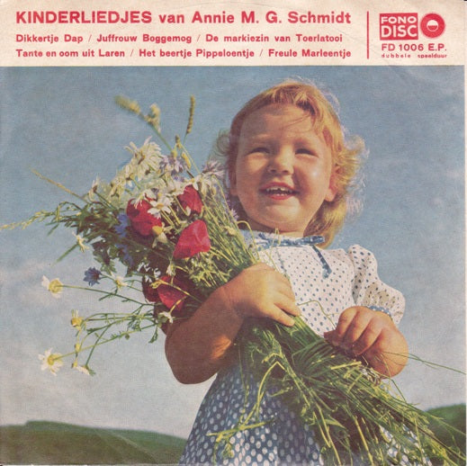 Kinderkoor Jong Nederland - Kinderliedjes van Annie M. G. Schmidt (EP) 33889 Vinyl Singles Goede Staat