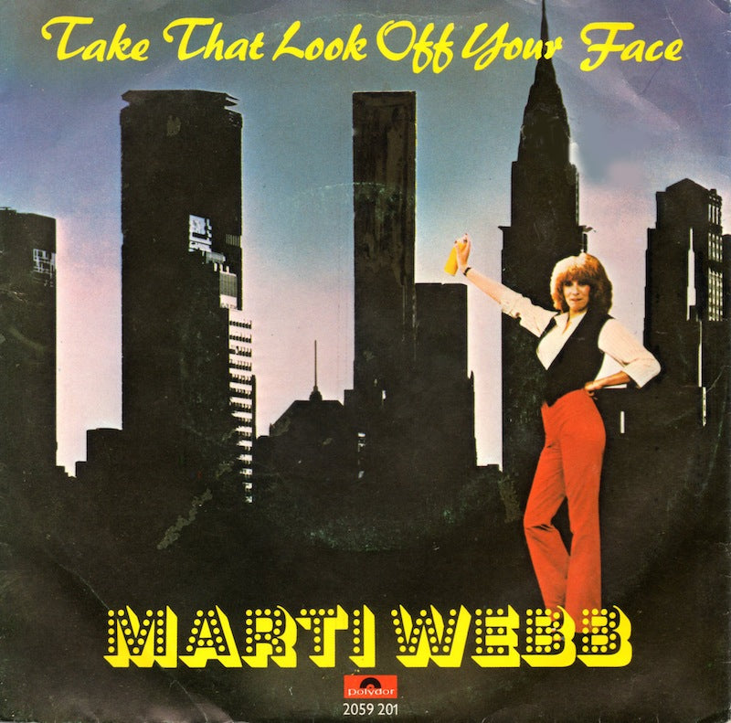 Marti Webb - Take That Look Off Your Face 05872 Vinyl Singles Goede Staat