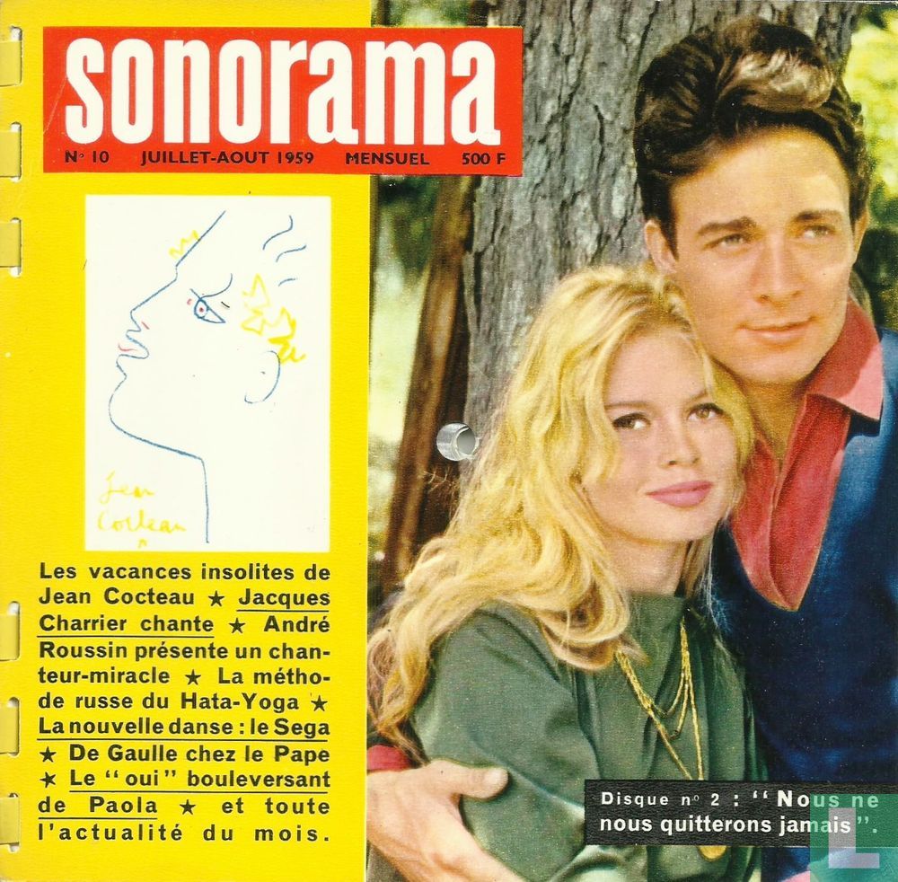 Various - Sonorama N° 10 Juillet-Aout 1959 33927 Vinyl Singles Goede Staat