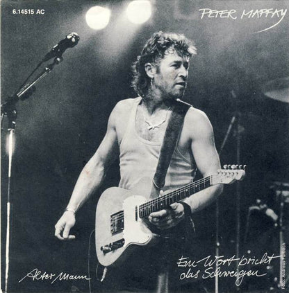 Peter Maffay - Ein Wort Bricht Das Schweigen 17585 Vinyl Singles Goede Staat