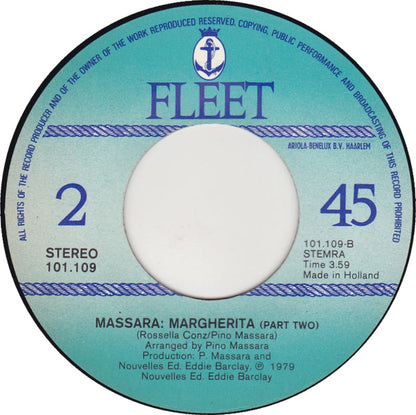 Pino Massara - Margherita 33038 Vinyl Singles Goede Staat