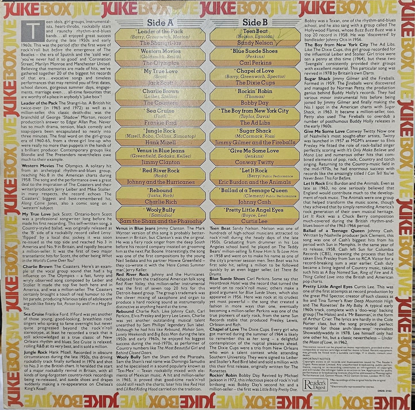 Various - Juke Box Jive (LP) 43972 Vinyl LP Goede Staat