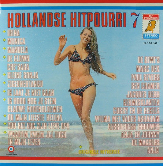 Various - Hollandse Hitpourri 7 (LP) 50672 Vinyl LP Goede Staat