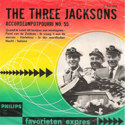 3 Jacksons - Accordeon Potpourri No. 55 39841 Vinyl Singles Goede Staat