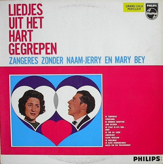 Zangeres Zonder Naam en Jerry En Mary Bey - Liedjes Uit Het Hart Gegrepen (LP) 42725 Vinyl LP Goede Staat