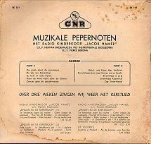 Radio Kinderkoor Jacob Hamel - Muzikale Pepernoten 18508 Vinyl Singles B-Keus (B)