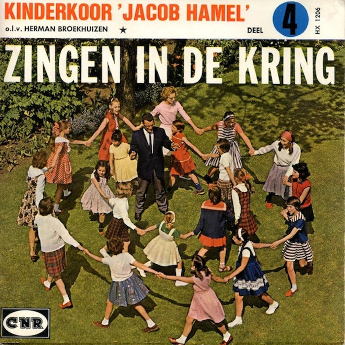 Kinderkoor Jacob Hamel - Zingen In De Kring 4 (EP) 18089 (B) Vinyl Singles EP B-Keus (B)