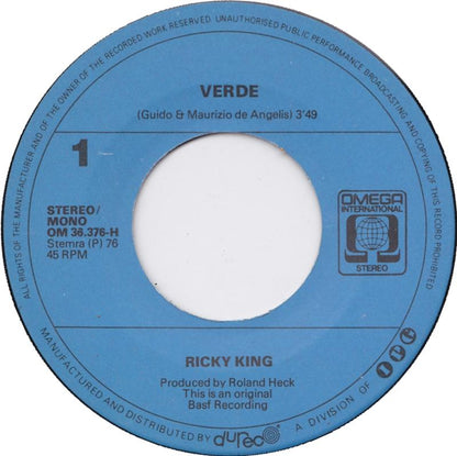 Ricky King - Verde 29399 Vinyl Singles Goede Staat