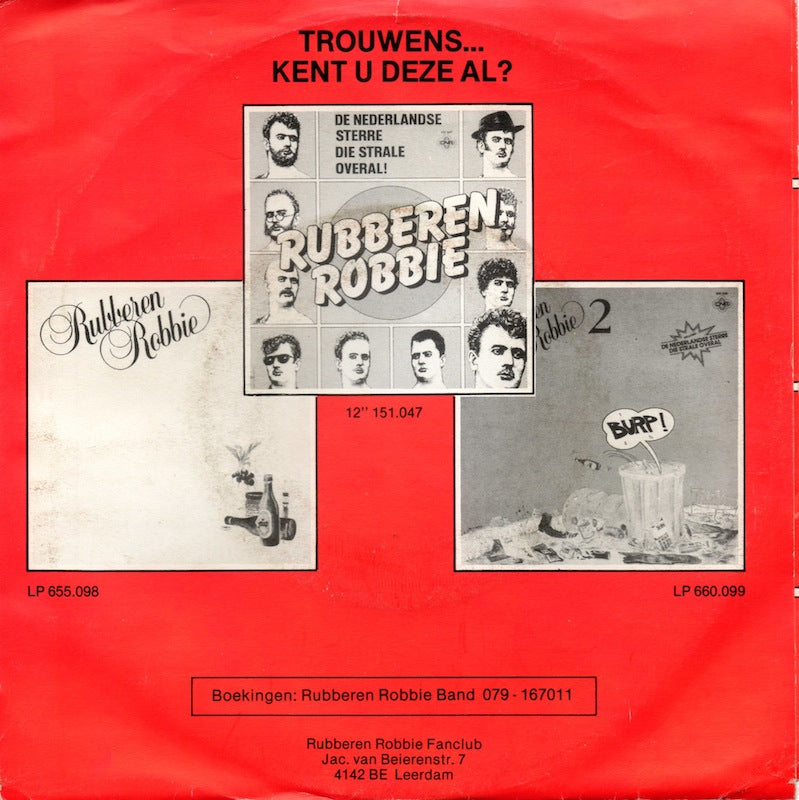 Rubberen Robbie - Holland Olé (De Nederlandse Sterre II) - Medley 35853 Vinyl Singles Goede Staat