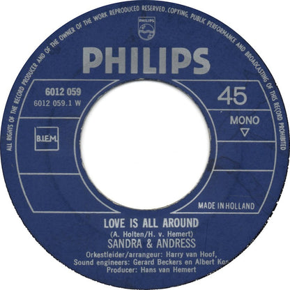 Sandra & Andres - Love Is All Around 18946 Vinyl Singles Hoes: Generic