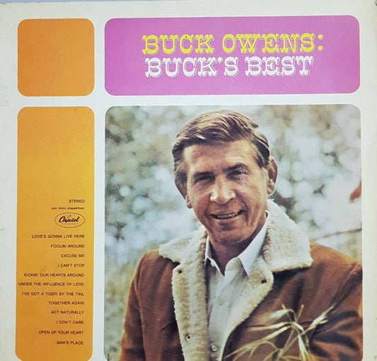 Buck Owens - Buck Best (LP) 40696 Vinyl LP Goede Staat