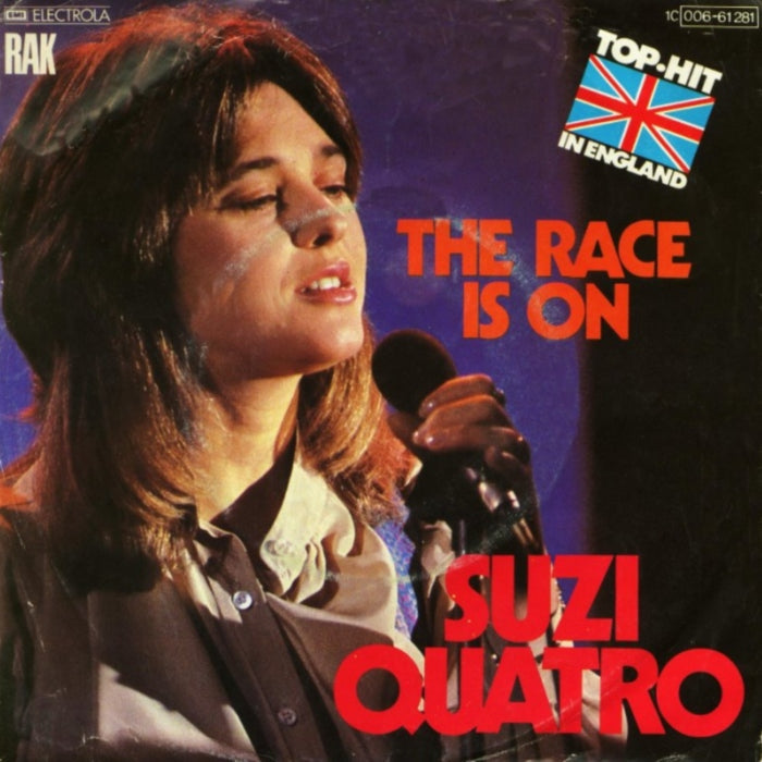 Suzi Quatro - The Race Is On 19030 (B) Vinyl Singles B-Keus (B)