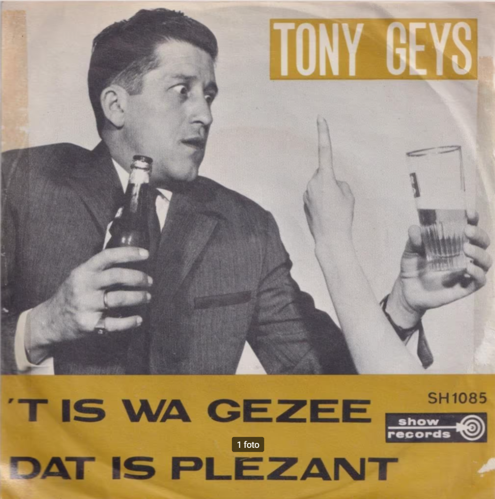 Tony Geys - 'T Is Wa Gezee 37575 Vinyl Singles Goede Staat