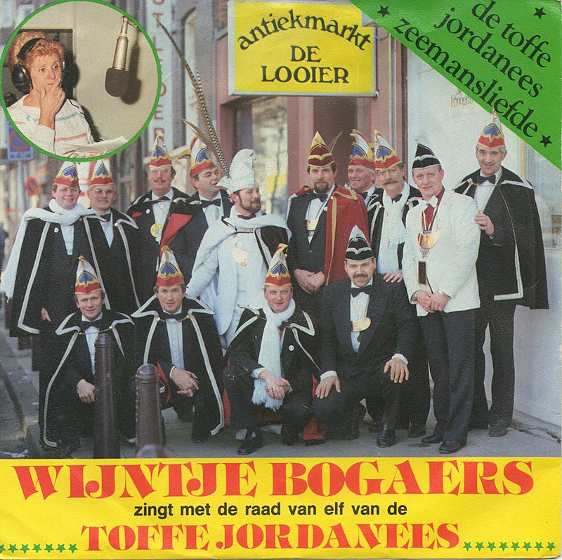 Wijntje Bogaers - De Toffe Jordanees 38252 Vinyl Singles Goede Staat