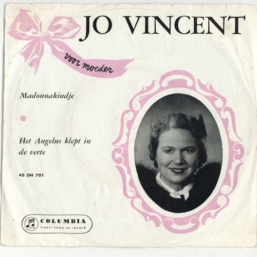 Jo Vincent - Madonnakindje 00083 Vinyl Singles Goede Staat